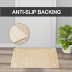 Cat Litter Mat, Litter Trapping Mat Soft on Kitty Paws, 35" x 24" Kitten Litter Box Mat for Cleaner Floors, Waterproof, Easy Clean, Durable Large Size Cat Litter Pad for Kitten.