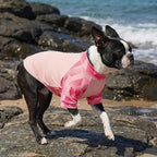KYEESE 2Pack UV Protection Dog Shirt, UPF 50+ Cooling Dog T Shirts for Small Medium Dogs Girl, Breathable Reflective Dogs Sun Shirts with Sleeves Summer Pet Clothes, Pink, XL