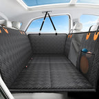 PROZAR Dog Car Seat Cover for Back Seat, Hard Bottom Back Seat Extender, Back Seat Pet Cover for Dogs - Supports 400lbs, Waterproof Heavy Duty Scratch Dog Hammock for Compact Cars/SUVs, 51in | Back Seat Pet Cover for Dogs - Supports 400lbs, Waterproof ...