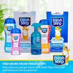 Fresh Step Cat Litter Crystals Deodorizer, Sweet Blossom Scent, 30 Oz | Non-toxic crystals, sweet blossom scent, odor neutralizing, any litter box