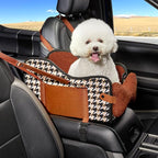 TKYZ Center Console Dog Car Seat,Pet Puppy Car Seat,Middle Console Dog Armrest Booster Seat for Small Dogs