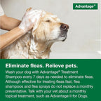 Advantage Dog Flea & Tick Shampoo for Puppies & Adult Dogs | Kills Fleas & Ticks | 24 oz.