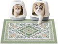 Unicorn Catcher 33"x22" Cat Litter Mat Non-Slip Washable Litter Box Mat | High-Density PVC Litter Catcher Mat Efficiently Traps Scattered Litter From Paws To Keep Floors Clean