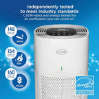 Clorox Medium Room Air Purifiers for Bedroom Home, True HEPA Filter