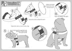BULLHUG Adjustable Dog Harness– No Pull, No Choke – for English Bulldogs, French Bulldogs, Pugs & Broad-Chested Breeds – Easy, Safe Walks (NEON Green, Medium)