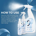 Zero Odor - Multi-Purpose Strong Odor Eliminator for Home, Office, Car, Bathroom, Hotel, Room Deodorizer, and Odor Neutralizer Kit | Odor Eliminator for Hotel, Bathroom, Basement, Trash & Upholstery, Fabric & Room Deodorizer - 22 oz, 8 oz and 4 oz