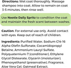 Nootie Aloe&Oatmeal Pet Shampoo for Sensitive Skin-Long lasting Cucumber Melon Shampoo-Helps Relieve Dry Itchy Skin for Dogs&Cat-Natural Ingredient-Soap Paraben&Sulfate Free-Cleans Conditions-1 Gallon
