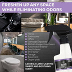 Blaze Away Lavender & Lily Odor Eliminator Spray (5 Fl Oz) | Commercial Air Freshener • Professional-Strength • Long-Lasting • for Smoke, Pet, Bathroom, Vehicle, Hotel & Commercial Space