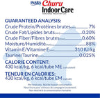 INABA Churu Indoor Care for Hairball Control, Functional Lickable Cat Treat with Taurine & Green Tea Extract, 0.5oz Each, 60 Tubes Total, Tuna & Chicken Variety
