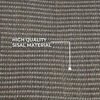 Best Pet Supplies Catify Hanging Cat Scratcher - Log, Gray | Cat Door Scratcher, Scratching Mat, Heavy Duty Sisal, Furniture Protector, Safe for Paws, Non-Slip, Durable, Multi-Functional