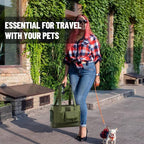 Dog Carrier, Cat Carrier, Pet Carrier, Foldable Waterproof Premium Oxford Cloth Dog Purse, Portable Bag Carrier for Small to Medium Cat and Small Dog