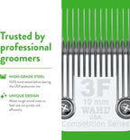 Wahl Professional Animal Competition Blade, 2376-100, 3F | Extra Coarse, Detachable Blade with 25/64 in Cut Length