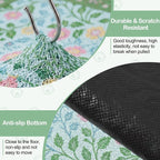 Glittme Cat Litter Mat, 33"x22" Non-Slip Washable Trapping Mat for Cats | Litter Trapping Mat With Thick PVC Coil To Catch Scatter, Soft On Paws And Waterproof Bottom To Protect Floors
