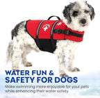 Doggy Lifejacket Neoprene Red Small