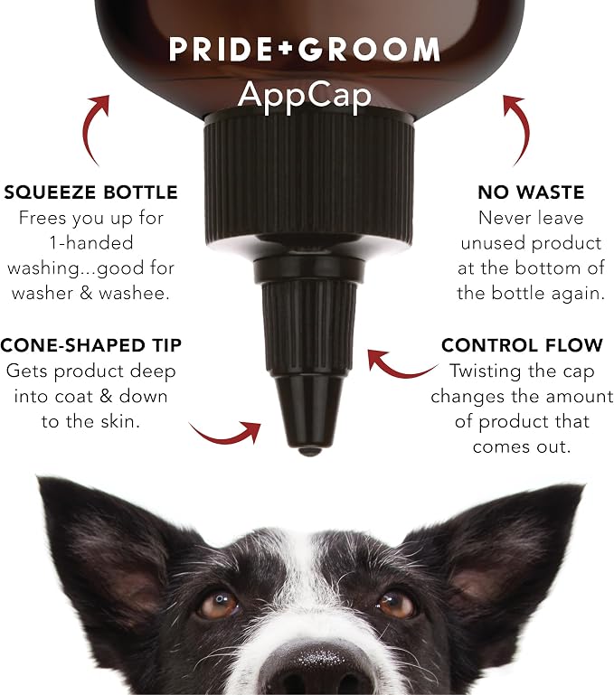 Pride and Groom The Non Shedder Box Set – Dog Shampoo & Conditioner with All Natural Blend of Essential Oils & Ingredients to Heal and Nourish for Long Lasting Shine & Manageability – 32oz