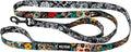 Wolfgang Heavy Duty Dog Leash, Pull-Tested for Walking & Training, LosMuertos Print, Dual Handle Large