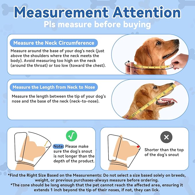 WinWeal Upgraded Soft Dog Cone Collar for Large Medium Dogs After Surgery – Adjustable Transparent Recovery Collar, Breathable Elizabethan E-Collar for Wound Healing & Anti-Licking (L, Black)