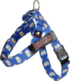 BULLHUG Adjustable Dog Harness– No Pull, No Choke – for English Bulldogs, French Bulldogs, Pugs & Broad-Chested Breeds – Easy, Safe Walks (Mug, Medium)