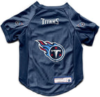 Littlearth NFL Tennessee Titans Stretch Pet Jersey, Team Color, Large