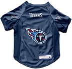 Littlearth NFL Tennessee Titans Stretch Pet Jersey, Team Color, X-Small