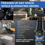 Blaze Away Linen Breeze Odor Eliminator Spray (16 Fl Oz) | Commercial Air Freshener • Professional-Strength • Long-Lasting • for Smoke, Pet, Bathroom, Vehicle, Hotel & Commercial Space