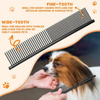 Professional Dog Grooming Scissors Set, 7 Inch/8 Inch Pet Grooming Scissors Chunkers Shears for Dog, Curved Dog Grooming Scissors, Thinning Shears for Dog with Grooming Comb | Pet Grooming Chunkers Shears for Dog, Curved Dog Grooming Scissors, Thinning...