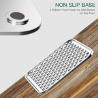 Lick Mat for Dogs & Cats, Double-Wall Stainless Steel, Large-2Pack | Chew-Proof, Anxiety Reducer, Whisker-Friendly for Cats, Non-Slip Heavy Duty Base, Raw Feeding Pad, Dishwasher Safe