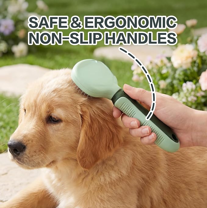 Thalirem 8-in-1 Dog Grooming Kit with Collapsible Travel Bowl | Portable grooming tools and storage bag for dogs and cats at home or outdoors