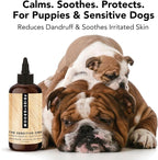 Pride and Groom The Sensitive One Dog Shampoo – All Natural Blend of Essential Oils & Gentle Ingredients for Puppies & Dogs with Sensitive Skin & Coats to Soothe and Regulate Skin & Follicles – 16oz