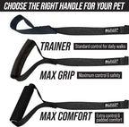 Leash Boss Long Trainer - 1 Inch Nylon Long Dog Training Leash with Storage Strap (50 Ft, Orange)