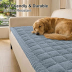 Smiry Couch Cover for Dogs, Non Slip Fuzzy Pet Sofa Covers Washable | Sofa Slipcovers for 2-3 Cushion Couch, Soft Thick Furniture Protector for Cats Dogs, Against Fur, Dirt, Scratch (27.6"x59")