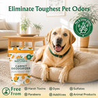Good Natured Brand | Carpet Deodorizer & Freshener Powder | 31 oz Pet Odor Eliminator for Strong Odor & Pet Urine | Fresh Natural Sweet Orange Scent | Safe for Homes with Pets