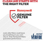 Honeywell HEPA Air Purifier Filter R, 3-Pack Air Filter Replacements | Air filtration for allergens, air filter for air purifier, HPA100/HPA200/HPA300 hepa filter replacement, 3000/5000 Series