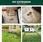 FXW MiniPaws Dog Playpen, Indoor, Yard & RV Camping, 20" H, 16 Panels | Portable, Expandable Layout, Tool-Free Setup, For Puppies & Small Dogs