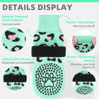 KOOLTAIL Dog Socks for Hot/Cold Pavement to Prevent Licking Paws,Dog Boots&Paw Protector for Hardwood Floors Anti Slip,Traction Control No Twist Grip Booties for Small Medium Large Senior Dogs M