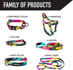 Wolfgang Heavy Duty Dog Leash, Pull-Tested for Walking & Training, FuzzyTails Print, Small