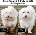 Pride and Groom The Non Shedder | Dog Grooming Shampoo For Doodles and Dogs that Do Not Shed | Tearless All Natural Body Wash with Essential Oils & Coat-Specific Ingredients that Enhance Shine – 128oz