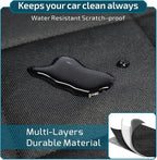 Veckle SUV Cargo Liner for Dogs - Trunk Cover with Bumper Flap Protector | Waterproof Pet Cargo Cover with Side Flaps, Dog Car Seat Cover with Non-Slip Trunk Mat, Prevents Scratches Pet Hair Mud Dirt