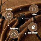 Couch Cover Washable for Dogs, Chenille Loveseat Sofa Covers Pet Friendly Marble Patterned Couch Covers Thick Dark Brown Soft Slipcover, 71" x 118"