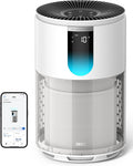 DREO Smart HEPA Air Purifier for Home, Up to 1176 ft², Air Cleaner for Large Rooms & Bedrooms, Wi-Fi/Voice/Alexa, Pets, Smoke, Dust, Pollen & Odors, PM2.5 Monitor, 4 Modes, DR-HAP009S (Dreo 539S)