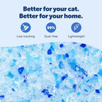 PetSafe ScoopFree Odor Control Crystal Cat Litter, Fresh Scent, 8 Lb Bag, Pack of 3