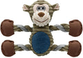 BUYPOW Dog Toys for Large Dog - Plush Squeaky Medium & Small Dog Toys - Stuffed Animals Puppy Toys - Funny Cute Dog Toys for Dog Birthday Presents (Monkey)