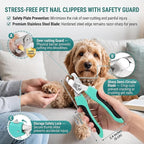 5 PCS Cat & Dog Grooming Kit Brush, Self-Cleaning Slicker Hair Brush, Nail Clipper, Undercoat Rake, Pet Bath Brush with Removable Screen,Pet Comb for Short & Long Haired Dogs Cats, Green