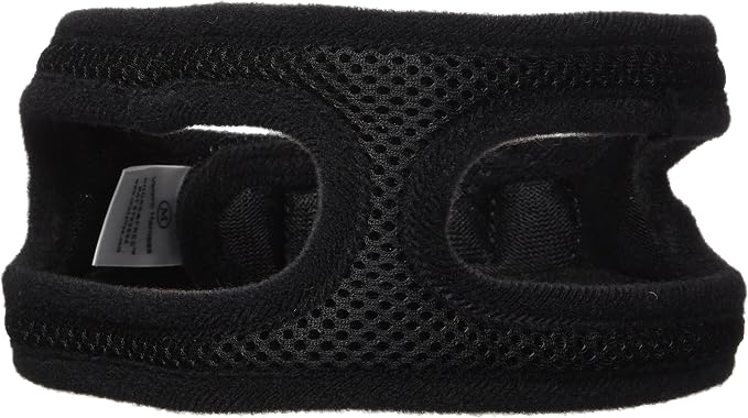 Velpro Mesh Pet Shoulder Harness Collar, 15"-16", Black