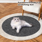 Cat Scratch Furniture Protector, 78.7"x15.8" Cat Scratch Pad for Couch | Trimmable Self-Adhesive DIY Sofa Wall Cats Tower Mat, Replacement Pads from Pet Claws, Dark Gray