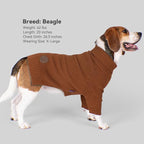cyeollo Dog Sweater Long Sleeve Knitted Turtleneck Pullover Warm Clothes | Ultra Soft Warm Knit, Full Coverage, 4-Way Stretch for Easy Movement, Easy On & Off, Winter Daily Wear for Small Dogs