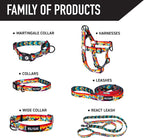 Wolfgang Heavy Duty Dog Leash, Pull-Tested for Walking & Training, MountainVibes Print, Small