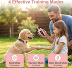 Mini Small Shock Collar for Small Dogs 5-30lbs, Ultra-Light & Thin 2000FT Dog Training Collar with Beep & Vibration & Safe Gentle Shock，IPX7 Waterproof,Pink