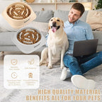 2 Pack Slow Feeder Dog Bowls for Large Dogs | Non-Slip Base, Anti-Choking Design, Reduces Bloating & Overeating, Easy to Clean, 4 Cups