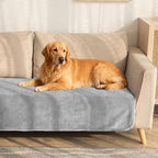 Ameritex Pet Bed Blanket Reversible 100% Waterproof Velvet Super Soft for Sofa and Bed